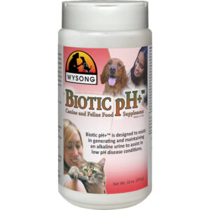 Bột dinh dưỡng cho chó mèo hỗ trợ hệ tiết niệu Wysong Biotic pH+ Supplement
