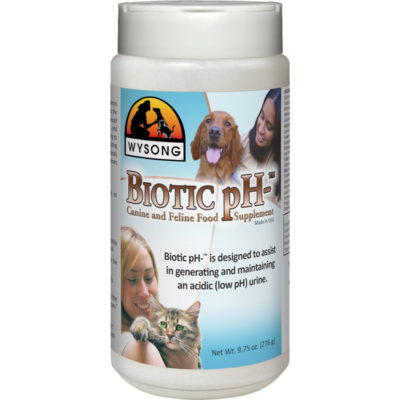 Dinh dưỡng cho chó mèo hỗ trợ hệ tiêu hóa Wysong Biotic pH- Dog & Cat Food Supplement 8 Dinh dưỡng cho chó mèo hỗ trợ hệ tiêu hóa Wysong Biotic pH- Dog & Cat Food Supplement