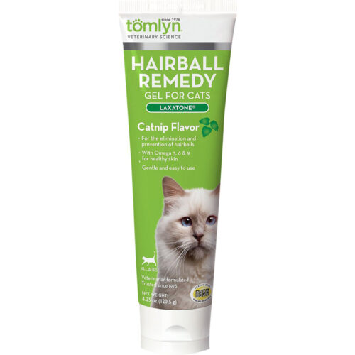 Gel dinh dưỡng cho mèo Tomlyn Laxatone Hairball Remedy Catnip Flavor Gel Cat Supplement