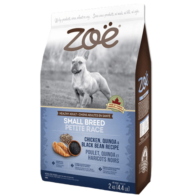 Thức ăn hạt cho chó Zoë Small Breed Dog Formula, Chicken, Quinoa and Black Bean