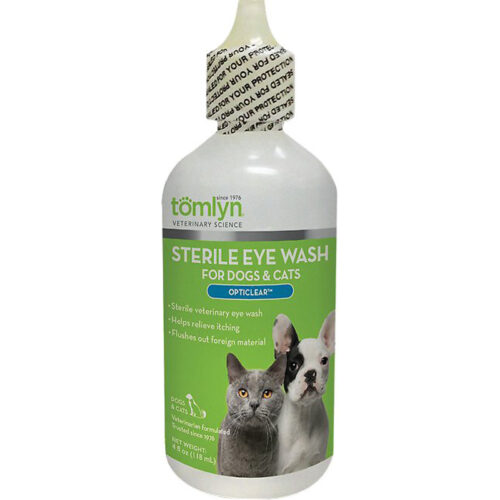 Thuốc nhỏ mắt cho chó mèo Tomlyn Opticlear Dog & Cat Eye Wash