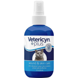 Xịt sát trùng cho mèo Vetericyn Plus Feline Antimicrobial Cat Wound & Skin Spray