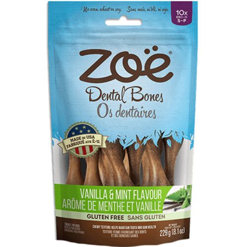 Xương gặm cho chó Zoe Antioxidant Dental Bones Vanilla & Mint Flavour - Small