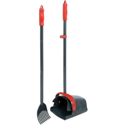 Bộ dụng cụ dọn phân chó mèo Petmate Clean Response Waste Management System Swivel Bin & Rake 7 Bộ dụng cụ dọn phân chó mèo Petmate Clean Response Waste Management System Swivel Bin & Rake