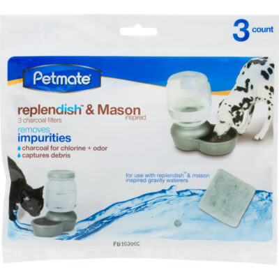 Bộ lọc nước cho chó mèo Petmate Replendish Charcoal Replacement Filters 7 Bộ lọc nước cho chó mèo Petmate Replendish Charcoal Replacement Filters