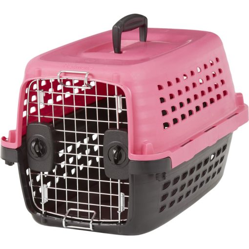 Lồng vận chuyển hàng không cho chó mèo Petmate Compass Fashion Dog & Cat Kennel, Pink