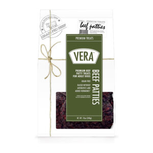 Thịt khô cho chó VERA Premium Beef Patties