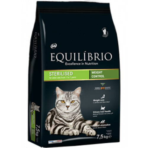 Thức ăn cho mèo EQUILIBRIO Cat Sterilised Weight Control