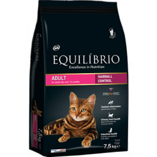 Thức ăn cho mèo trưởng thành ngừa búi lông EQUILIBRIO Adult Cat Hairball