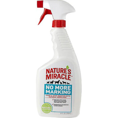 Xịt khử mùi nước tiểu cho chó Nature's Miracle No More Marking Pet Stain & Odor Remover 8 Xịt khử mùi nước tiểu cho chó Nature's Miracle No More Marking Pet Stain & Odor Remover