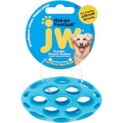Bóng đồ chơi cho chó bằng cao su JW Pet Hol-ee Football Dog Toy, Color Varies 11 Bóng đồ chơi cho chó bằng cao su JW Pet Hol-ee Football Dog Toy, Color Varies