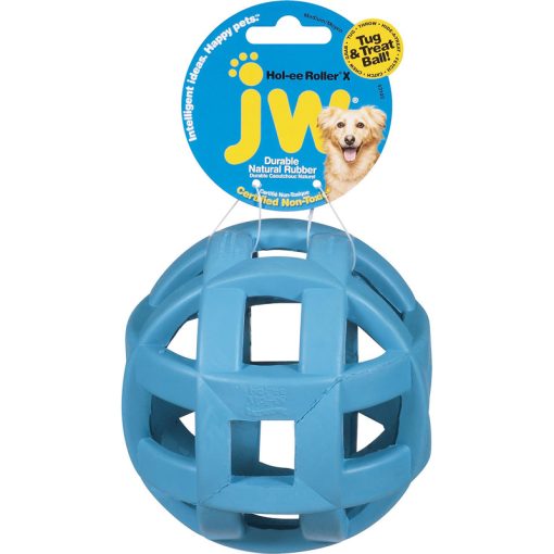 Bóng đồ chơi cho chó bằng cao su JW Pet Hol-ee Roller X Extreme Dog Toy