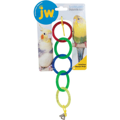 Đồ chơi cho chim JW Pet Activitoy Birdie Olympia Rings Toy, Small/Medium 7 Đồ chơi cho chim JW Pet Activitoy Birdie Olympia Rings Toy, Small/Medium