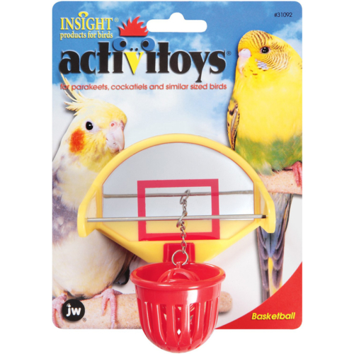 Đồ chơi cho vẹt JW Pet Activitoy Birdie Basketball Toy, Small/Medium