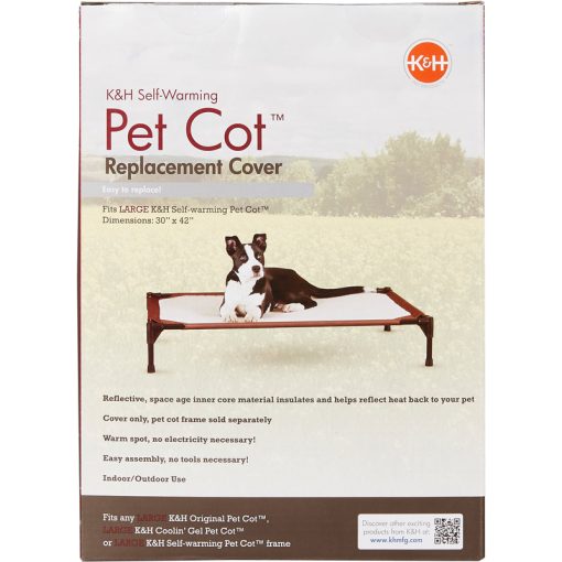 Giường ngủ cho chó K&H Pet Products Self-Warming Cot Cover for Elevated Dog Bed