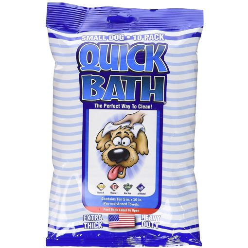 Khăn giấy ướt vệ sinh cho chó International Veterinary Sciences Quick Bath Small Breed Dog Wipes