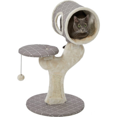 Nhà cây cho mèo MidWest Feline Nuvo Salvador 30.75-in Faux Fur Cat Tree