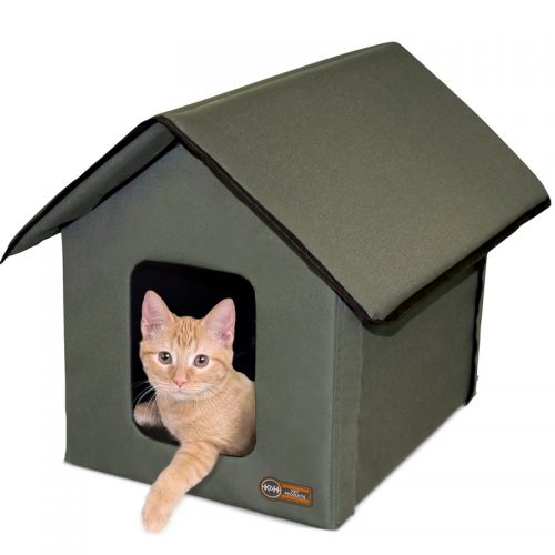 Nhà cho mèo K&H Pet Products Outdoor Heated Kitty House