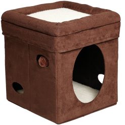 Nhà đệm cho mèo MidWest Curious Cube Cat Condo