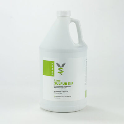Thuốc chữa bệnh ngoài da cho chó mèo và ngựa Vet Basics Lime Sulfur Dip Antimicrobial 12 Thuốc chữa bệnh ngoài da cho chó mèo và ngựa Vet Basics Lime Sulfur Dip Antimicrobial
