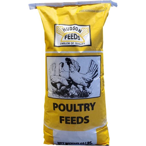 Thức ăn cho gia cầm Hudson Feeds Poultry Feeds Broiler Starter "AMP-BMD" Medicated Chicken Feed