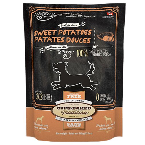 Bánh thưởng cho chó OVEN-BAKED TRADITION All Natural Sweet Potato Dog Treats