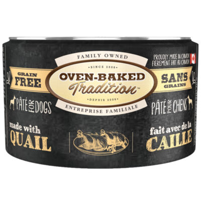 Pate cho chó OVEN-BAKED TRADITION Quail PÂTÉ Canned Dog Food 9 Pate cho chó OVEN-BAKED TRADITION Quail PÂTÉ Canned Dog Food