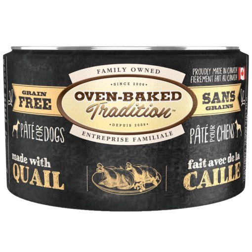 Pate cho chó OVEN-BAKED TRADITION Quail PÂTÉ Canned Dog Food