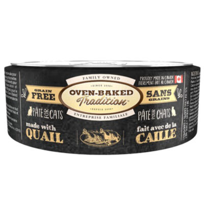 Pate cho mèo OVEN-BAKED TRADITION Quail PÂTÉ Canned Cat Food 10 Pate cho mèo OVEN-BAKED TRADITION QUAIL PÂTÉ CANNED CAT FOOD