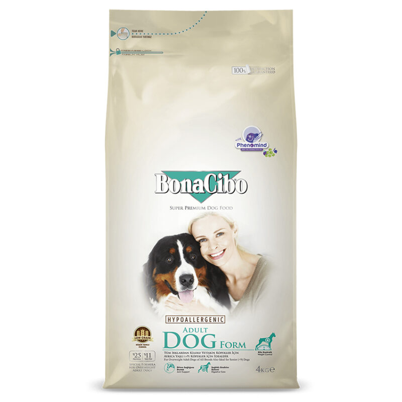Thức ăn cho chó già giảm cân Bonacibo Adult Form