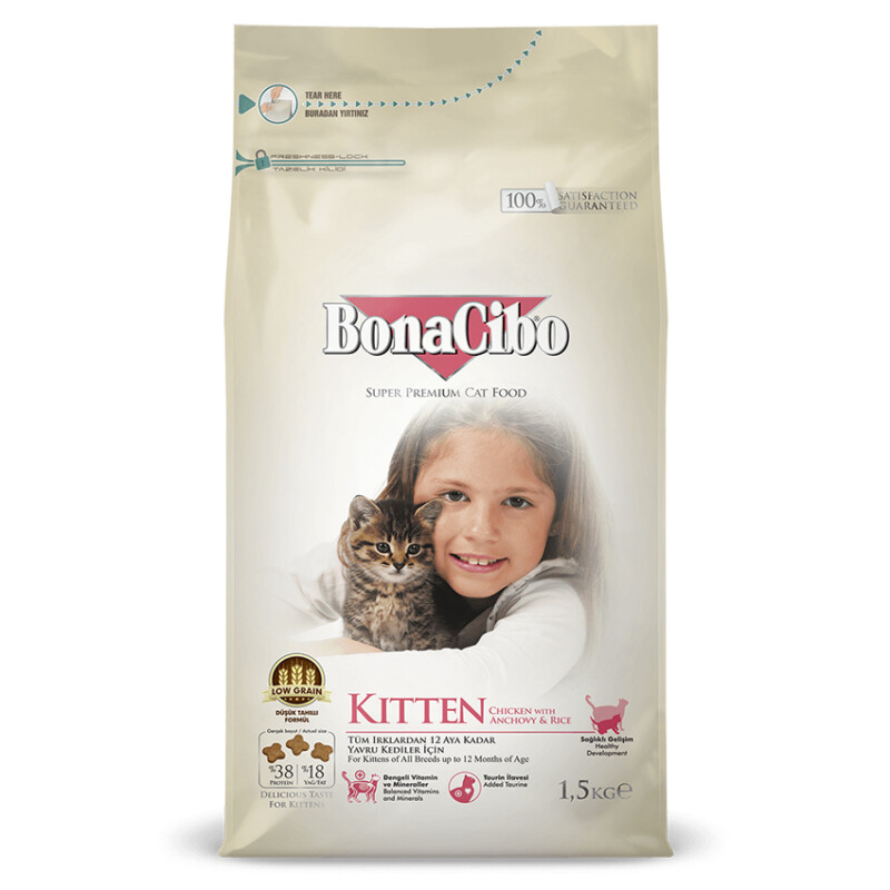Thức ăn cho mèo con Bonacibo Kitten