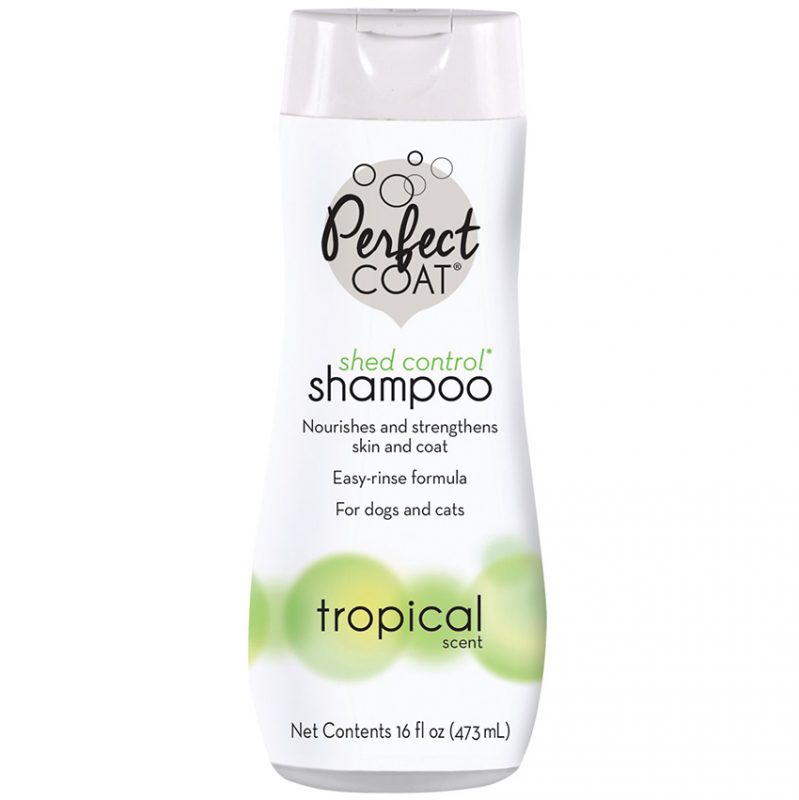 Sữa tắm cho chó mèo Perfect Coat Shed Control Tropical Mist