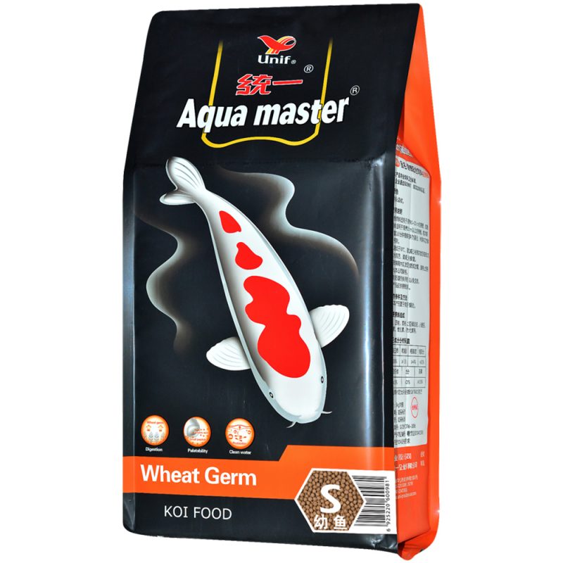 Thức ăn kích thích tiêu hóa cho cá Koi Aqua Master Wheat Germ