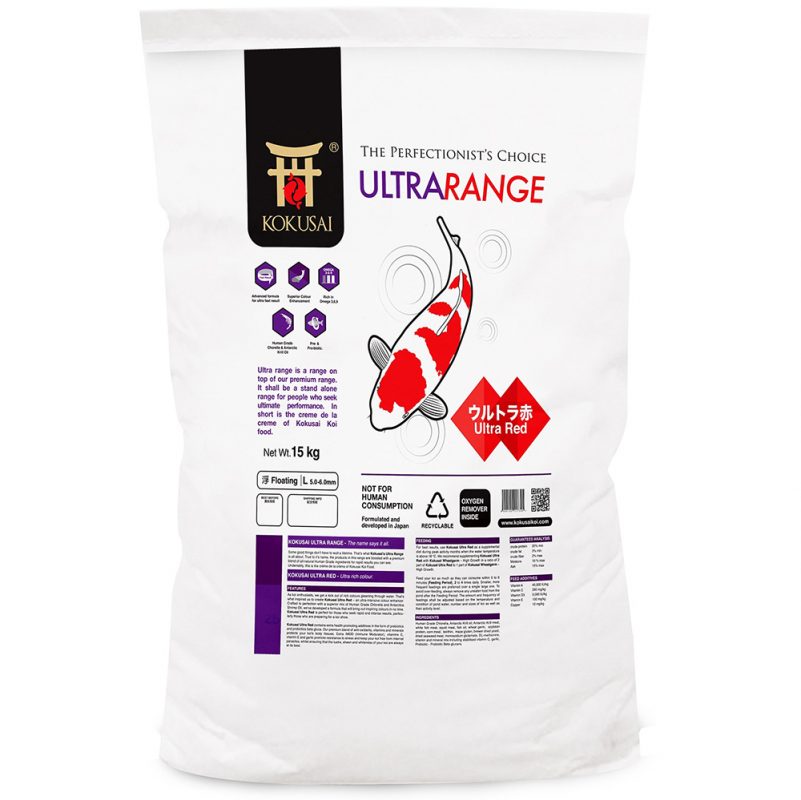 Thức ăn cho cá Koi Kokusai Ultra Red