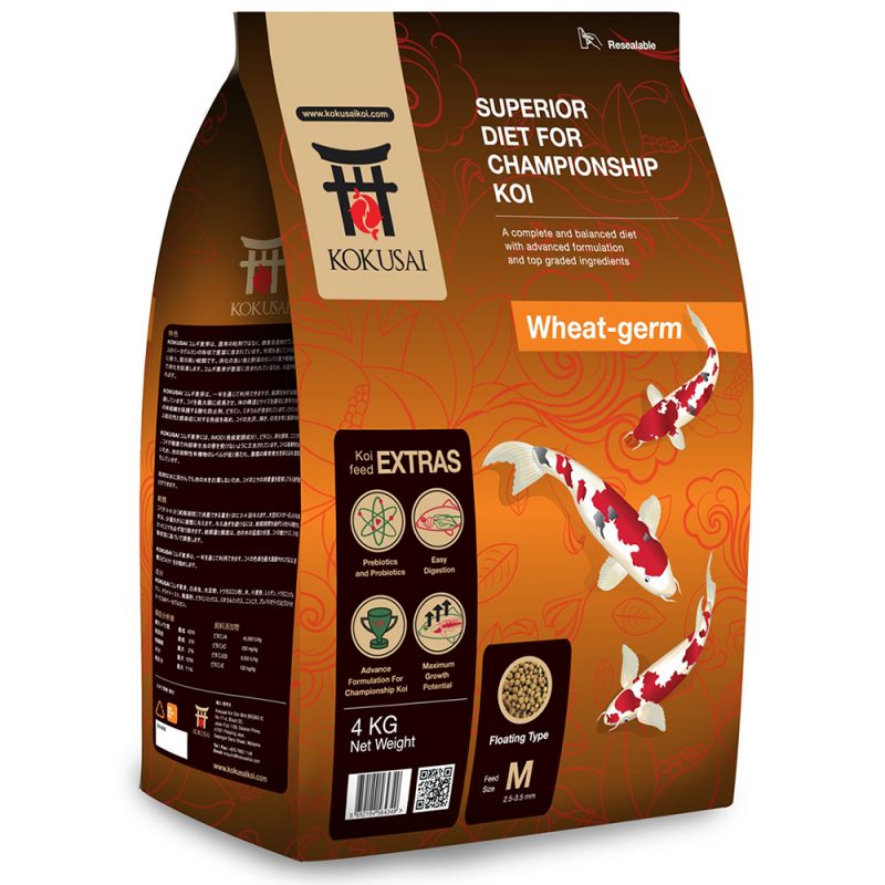 Thức ăn cho cá Koi Kokusai Wheat Germ High Growth