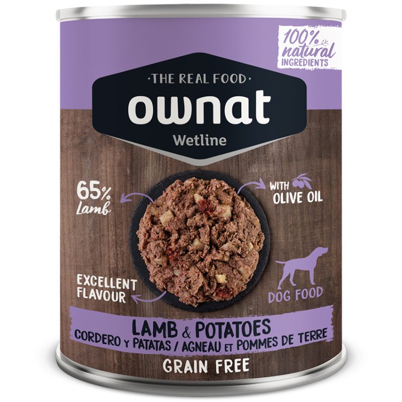 Pate cho chó vị thịt cừu và khoai tây Ownat Wetline Lamb Potatoes