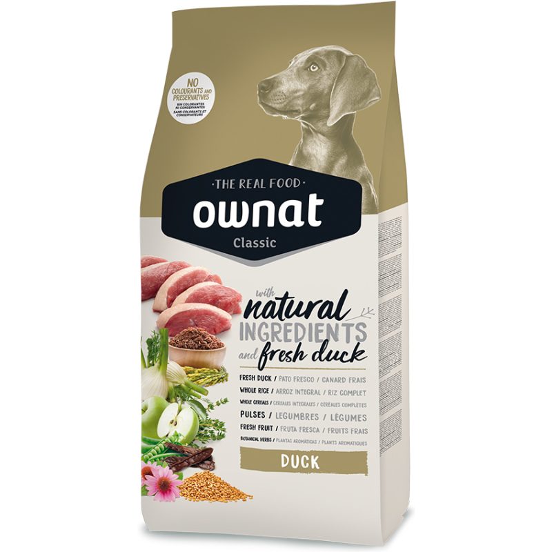 Thức ăn cho chó vị thịt gà Ownat Classic Duck